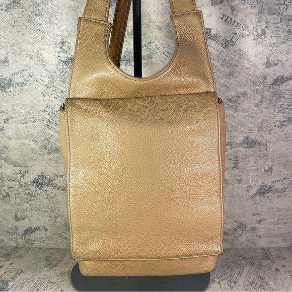 libaire Leather Saddle Style Backpack - Vintage - Picture 2 of 13